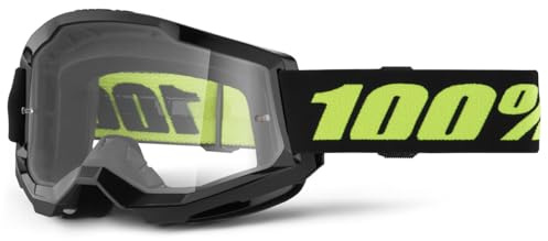 100% 100_461350_196261045345 Maske, SCHWARZ GRÜN, Adult