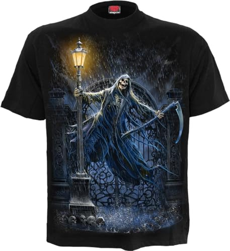 Spiral Herren M101-4XL T-Shirt, Schwarz, 58