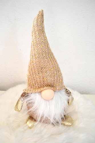 Generisch niedlicher Wichtel zum Stellen 34 cm Tischdeko Weihnachtsdeko Deko Figur