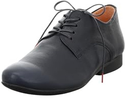 Think! Damen GUAD2 chromfrei gegerbte nachhaltige Halbschuhe, Navy 8110