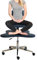 Oracra Kniestuhl Erwachsene Meditation Kniestuhl Höhenverstellbar, Ergonomische Yoga -Schreibtischstühle mit Lumbaler Unterstützung Und Rädern, Cross -Beinhocker Zum Sitzen