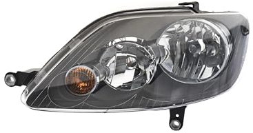 EDA PREMIUM auto Scheinwerfer, Frontscheinwerfer Links 5M1941005B passend für VW GOLF PLUS 2005-2008, mit Stellmotor für LWR, H7/H7, ECE