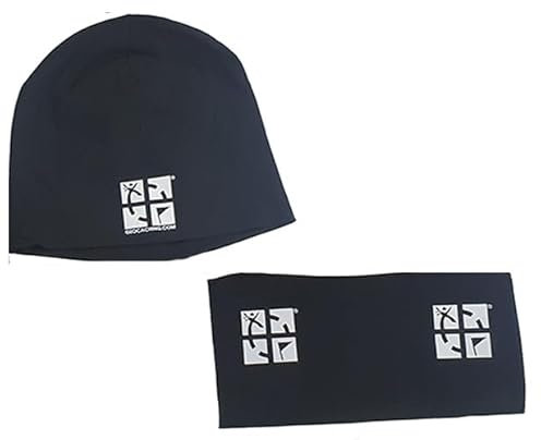 Geocaching Geschenkset Mütze Beanie + Loop Schal mit Logo Geschenk Weihnachten