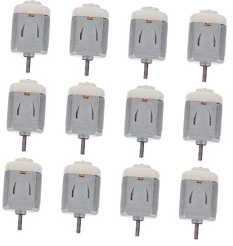 DOITOOL Lot De 12 Moteurs Miniatures À Continu Pour Voiture Électrique Pour Garçons Et Filles Pour Mini-ventilateur