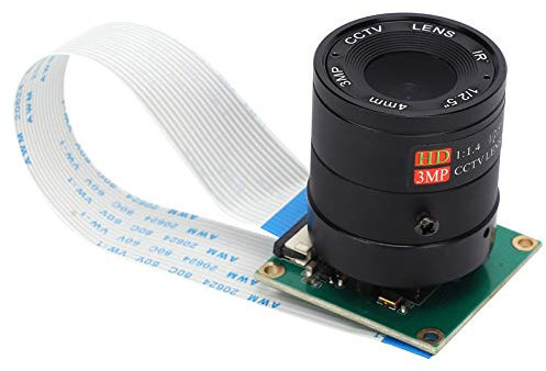 Yctze Modulo Fotocamera 5 MP per 4 3B 080p Soluzione Compatta Portatile di Lenti Grandi