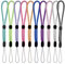 Tucnoeu 10PCS Handschlaufe Handy, Reflektierende Verstellbare Handyband Kurz für Kamera, Schlüssel, USB-Stick