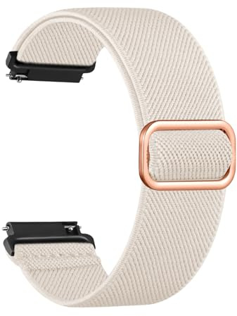 Maledan Uhrenarmband 20mm Kompatibel mit Garmin Vivoactive 5 6 3 Armband Venu Sq 2 Forerunner 245 55, Nylon Sport Loop Band für Galaxy Watch 7 Armband 6 5 4 Classic FE für Herren Damen, Polarstern