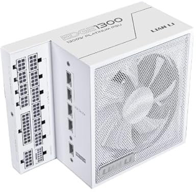 Lian Li Edge Platinum 850W ATX 3.1 Blanc | Bloc d'alimentation PC