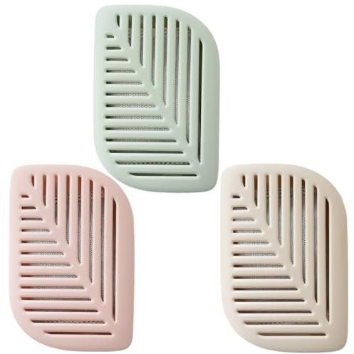 GRIRIW 3pcs Activated Charcoal Air Freshener Box Dehumidifier Odor Removal Case for Refrigerator Home Indoor Air Purifying Random Color