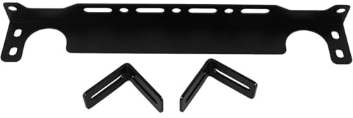 NOLITOY Soporte para Enfriador de Aceite Coche Kit de Montaje de Aluminio Ligero Diseño Británico Elegante Fácil Instalación Compatible con Radiador de Aceite y Caja de Cambios Manual o