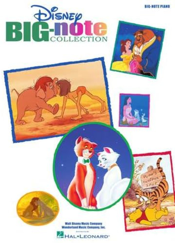 Piano or Keyboard-Disney Big-Note Collection-Klavier-BOOK