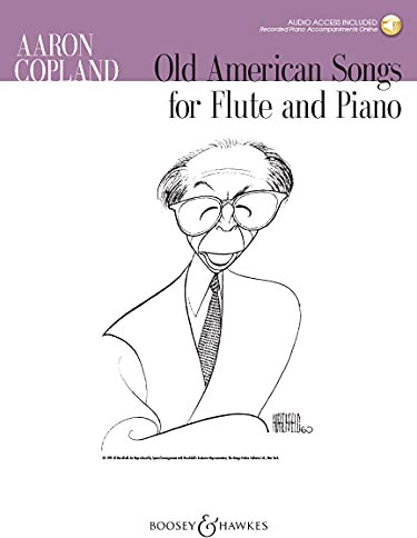 Old American Songs: Transcriptions for solo instrument and piano. Flöte und Klavier.