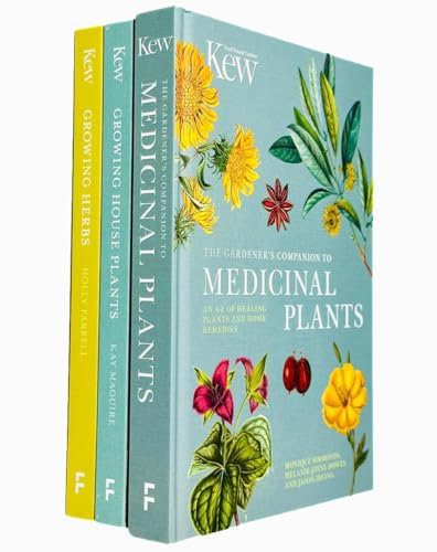 The Gardener's Companion to Medicinal Plants, The Kew Gardener's Guide to Growing Herbs & The Kew Gardener’s Guide to Growing House Plants 3 Books Collection Set