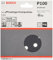 Bosch Accessories 2608605116 Disque abrasif 5 pièces 125 mm Grain 100, Noir
