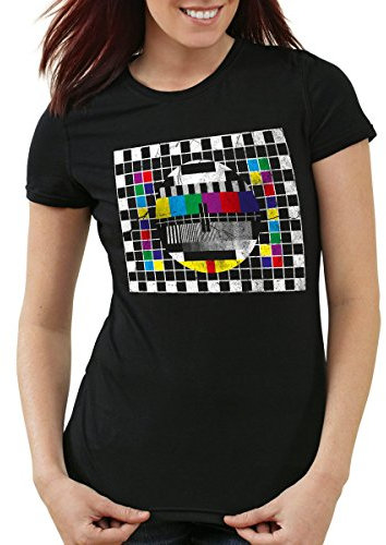 style3 Testbild Damen T-Shirt Sheldon, Farbe:Schwarz;Größe:L