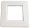 Merriway BH02806 Plastic Switch Plate, 150mm (6 inch) Square - White