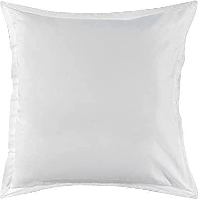 ESSIX d 68-10001-204037 SXU Kissenbezug, Satin, quadratisch, Baumwolle, 65 x 65 cm, Weiß