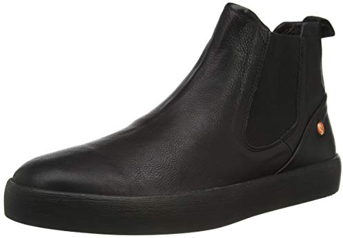 Softinos Herren RYKE611SOF Chelsea Boot, Black, 45 EU