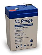Ultracell 6V 4500mAh VRLA/Batterie au Plomb (UL4.5-6)