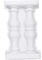 TOSSPER White Double Roman Column Mould Concrete Fence Mould Making Diy Craft Home Garden Decoration