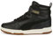 PUMA RBD Game WTR Jr Sneaker, Black Black Team Gold, 37.5 EU