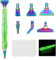 Cyleibe Diamond Painting Pen Kit - DIY Diamant Malerei Zubehör und Werkzeuge, 6 Styles 5D Drill Ersatzköpfe, Farbe Metal Pen Tip für Malerei Tools & Zubehör