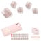 NAILOG Semi Cured Gel Nail Strips, Toe Nail Polish Strips with Glossy Gel Finishing | 32 Pieces Long Lasting Pedi Nail Wrap | Silver Glitter | Shine Bright