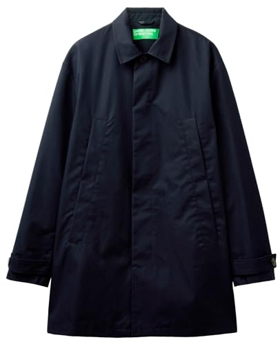 United Colors of Benetton Plumeau 21ncun04i Veste imperméable, Bleu Nuit 016, XXL Hommes