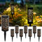 GIGALUMI Solarlampen für Außen Garten, Solarleuchten Garten,Solarlampen für Außen Wasserdichte, 8 Stück,Warmweiße Solarlampen für Garten, Rasen, Terrasse, Hof, Auffahrt