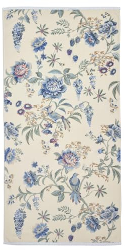 PiP Studio Secret Garden Badetuch Weißblau 70x140