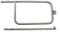 Brennerrohr-Set, Edelstahl-Brenner-Rohrbrenner-Set, passend für Weber Q300/Q3000 Serie Gasgrill, Ersatzteil