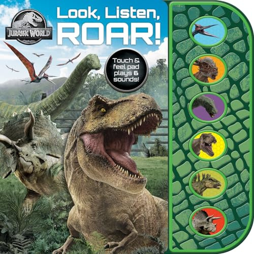 Jurassic World: Look, Listen, Roar! Sound Book