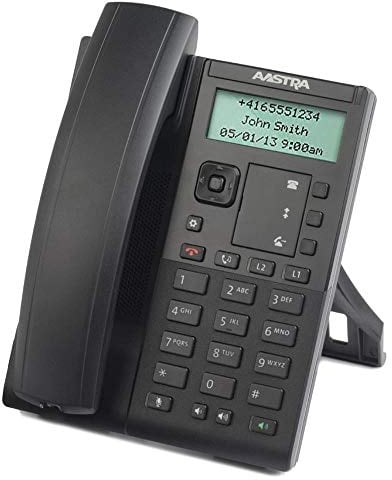 Mitel 80C00005AAA-A Entry SIP Telefon LC-Grafikdisplay 6863 schwarz