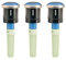 Hunter Düse MP 1000 für Sprinkler Universal, Oliv, Reichweite 2,5 bis 4,5 m, 3 Stück, Bereich der Beregnung - 360 Grad (MP 3000 90-210, Blau)