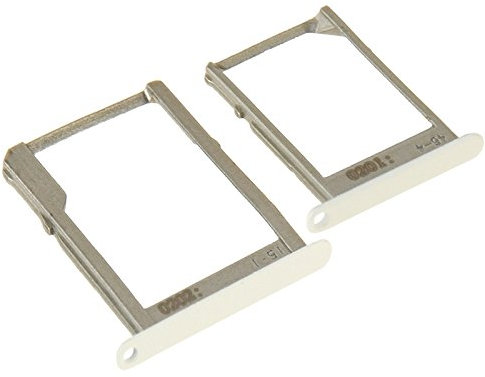 Wewoo SIM Card Tray for Samsung Galaxy A3 / A5 / A7 SIM Spare Part White