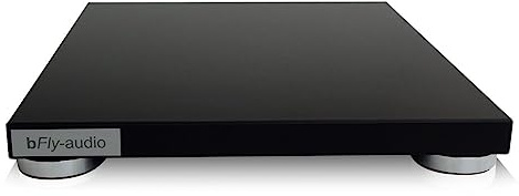 bFly-audio Flatline Gerätebasis in schwarz | belastbar max. 75 kg (S = 25 x 30 cm, Plus)