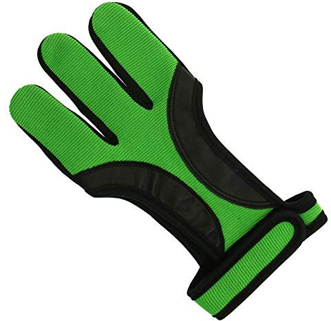 elToro Chroma - Schießhandschuh - Farbe: Apfelgrün - Größe: M; Zubehör Bogenschießen, Pfeil und Bogen, Bogensport, Handschuh