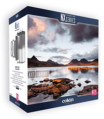 COKIN NX-Series Expert Set mit 100mm Filterhalter + CPL + ND1024 + GND8-Soft/Reverse/Hard Verlaufs Filter + 4X Filterrahmen + Tasche + ø72/77/82mm Adapter-Ring + zubehör