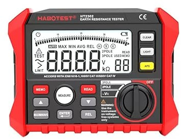 Habotest HT2302 Digitaler Erdwiderstandsprüfer