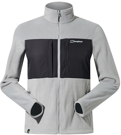 Berghaus Herren Prism Guide Interactive Jacke Midlayer, Monument/Tiefschwarz, 2XL