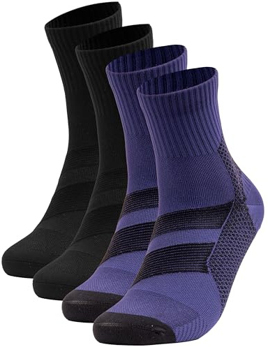 Occulto Herren Fersensporn Sport Kompressionssocken 2er Pack (Modell: Ian)