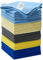 Apex Business Supplies Microfibre cloth Pack Of 5 Mix 32 X 32 Cm Cloth | Reusable cleaning cloths, Kitchen Cloth | Streak Free & lint-free cloth, Super Absorbent Microfiber Cleaning Cloth
