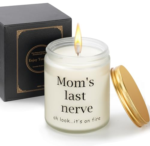 Geschenke Für Mama,Lavendel Duftkerzen Im Glas, Muttertagsgeschenk、 Weihnachtsgeschenke,Geburtstag Geschenke Für Entspannung Kerze Geschenkset