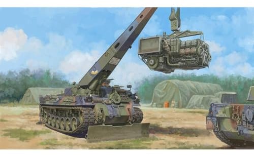 HobbyBoss - 1/35 Bergepanzer Bpz2A2 Büffel - Plastik-Modellbau - Maßstab: 1:35