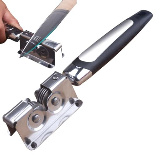 knifee Sharpening - 110g Safe knifee Sharpener| Japanese knifee Sharpener| Kitchen Knives Sharpener| Portable Stainless Steel Quick Knives Sharpener Home and Kitchen Accessories for Kitchen Knives