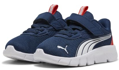 PUMA Unisex Baby FLEXFOCUS MODERN AC+ INF Sneaker, Persian Blue-Fierce RED White, 24 EU