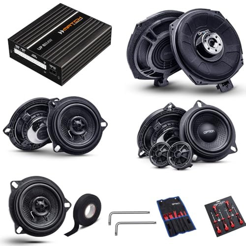 DSP Soundupgrade V2 kompatibel mit BMW 2er Active Tourer (Typ F45) - DSP-Verstärker, Front-Lautsprecher, Heck-Lautsprecher und Untersitz-Subwoofer (nur für Modelle mit HiFi-Soundsystem SA676 geeignet)
