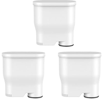 3 Filter im Set,Ersatzwasserfilter Für Philips® AquaClean®,Filter für Kaffeemaschin,Kalkschutz,natürliche Kalkentfernung,verbesserter Kaffeegeschmack(Weiß)