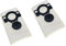 FOUZELOD 5 Sacchetti Antipolvere, Compatibili con Nilfisk, 107419593 ATTIX 33, ATTIX 44 Robot Aspirapolvere Accessori Sacchetti Antipolvere di Ricambio