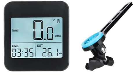 MALSSE Bicycles Computer Huge Screen Cycling Computer Bicycles Speedometer With Automatic Backlight